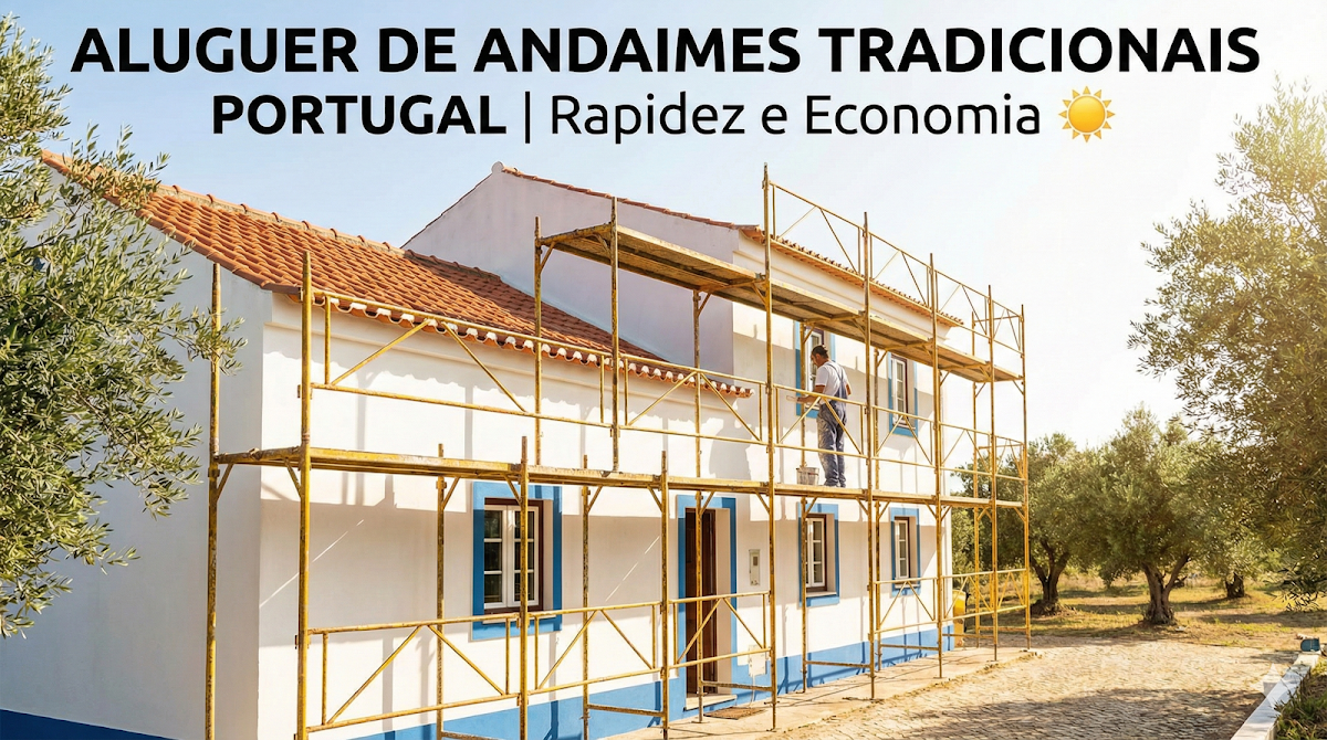 Andaimes Portugal Aluguer e Obras foto 1