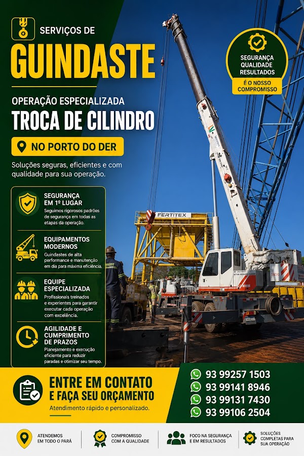 Aluguel de Guindaste - Santarém,PA/ LV LOCAÇÕES foto 10