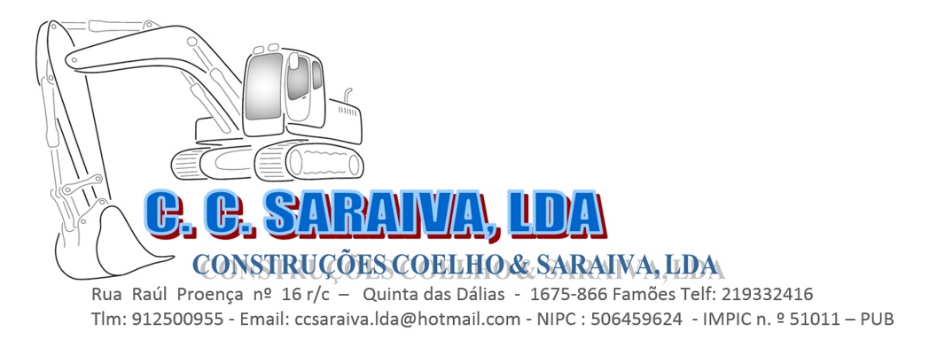 Construções Coelho & Saraiva, Lda.