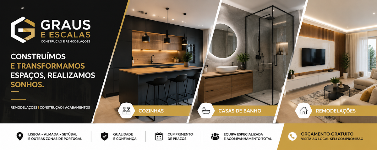 Empresa de remodelações - Graus e Escalas