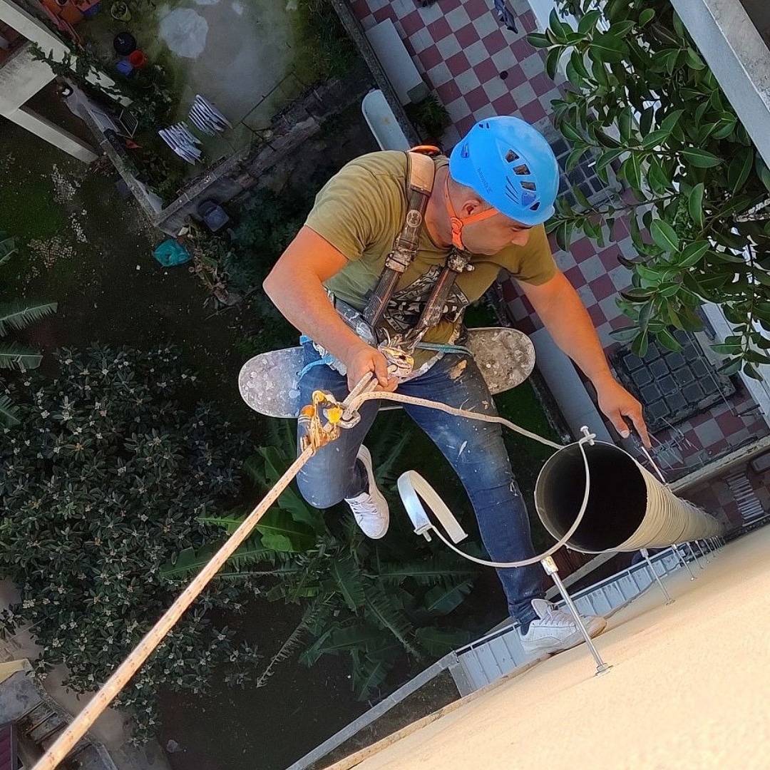 STV- Serviços Rapel Trabalhos em Altura Pintura de fachadas foto 3